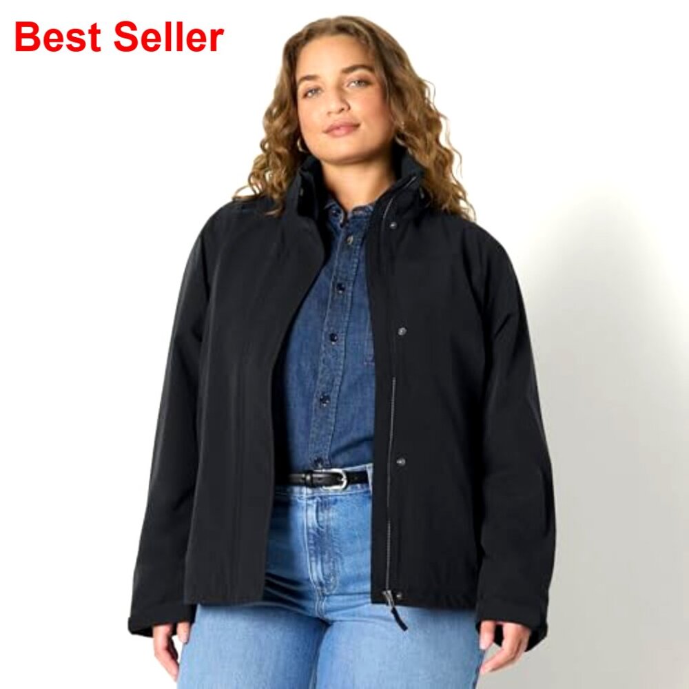 Regular-Fit Packable Lightweight Waterproof Rain … - image 6